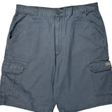 Wrangler Cargo Shorts - 34W 10L Gray Cotton