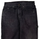 Dickies Carpenter Pants - 32W 29L Black Cotton