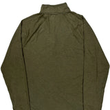 Carhartt 1/4 Zip - Medium Green Cotton Blend