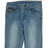 Levis Flared Jeans - 28W UK 6 Light Wash Denim