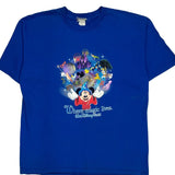 Disney T-Shirt - XL Blue Cotton