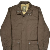 Timberland Jacket - Large Brown Cotton