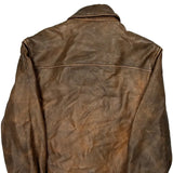 John Ashford Leather Jacket - Medium Brown Leather