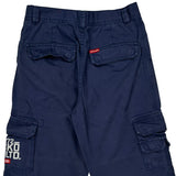 Ecko Unltd Cargo Shorts - 29W 12L Blue Cotton