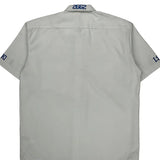 S.Y.S Dickies Short Sleeve Shirt - Large White Polyester Blend