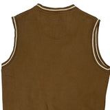 Chase Authentics Sweater Vest - Medium Brown Cotton