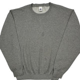 Russell Athletic Sweatshirt - XL Grey Cotton Blend