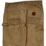 Carhartt Carpenter Trousers - 35W 30L Brown Cotton