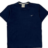 Nike T-Shirt - Medium Blue Cotton
