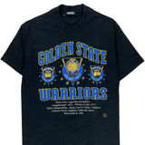 Golden State Warriors Home Team Nba T-Shirt - XL Black Cotton