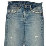 501 Levis Jeans - 33W 30L Light Wash Denim