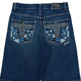 The Collection Fubu Denim Shorts - 33W 13L Blue Denim