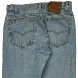 501 Levis Jeans - 30W 34L Light Wash Cotton