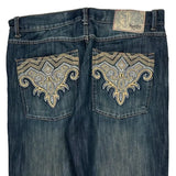 Southpole Jeans - 38W 30L Dark Wash Cotton Blend