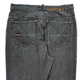 Akademiks Jeans - 36W 32L Gray Denim