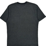 Carhartt Striped T-Shirt - Medium Black Cotton