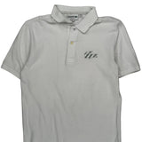Lacoste Polo Shirt - Large White Cotton