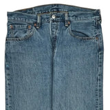 501 Levis Jeans - 32W 31L Blue Cotton
