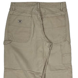 Wrangler Carpenter Trousers - 32W 31L Beige Cotton