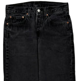 Levis 501 Jeans - 30W 32L Black Cotton