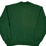 Russell Athletic Sweatshirt - Large Green Cotton