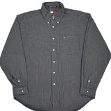 Tommy Hilfiger Checked Shirt - XL Blue Cotton