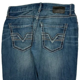 Bke Contrast Stitch Jeans - 32W 30L Blue Denim