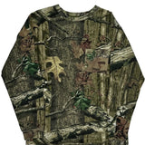 Mossy Oak Camo Long Sleeve T-Shirt - 2XL Camo Cotton Blend