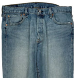501 Levis Jeans - 33W 30L Blue Denim