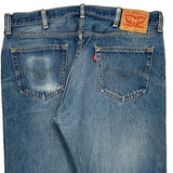 501 Levis Jeans - 36W 30L Blue Denim