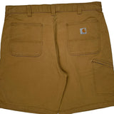 Carhartt Carpenter Shorts - 32W 9L Brown Cotton