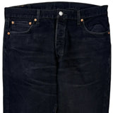 501 Levis Jeans - 36W 32L Black Cotton