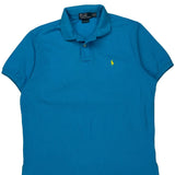 Polo By Ralph Lauren Polo Shirt - XL Blue Cotton