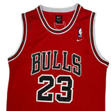 90S Chicago Bulls Nike Nba Jersey - Medium Red Polyester