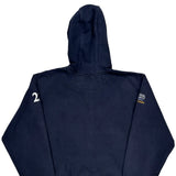 Carhartt Hoodie - Large Navy Cotton Blend