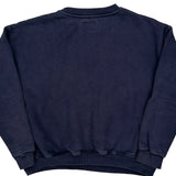 Tommy Jeans Spellout Sweatshirt - Medium Navy Cotton