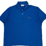 Lacoste Polo Shirt - 2XL Blue Cotton
