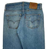 501 Levis Jeans - 31W 34L Blue Cotton