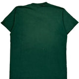 Humorous Slogan Fruit Of The Loom Single Stitch T-Shirt - XL Green Cotton