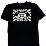 Beach Blast Spruce Single Stitch T-Shirt - Large Black Cotton Blend