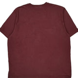 Carhartt Tall T-Shirt - 2XL Burgundy Cotton