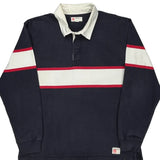 Mossimo Issue Striped Rugby Shirt - XL Red Cotton
