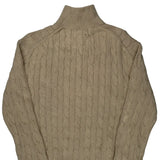 Polo By Ralph Lauren 1/4 Zip - Medium Beige Cotton