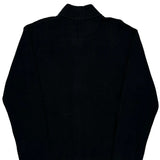 Lacoste Track Jacket - Medium Black Cotton