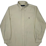 Ralph Lauren Shirt - 2XL Beige Cotton