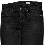 516 Levis Slim Fit Jeans - 33W 30L Black Cotton