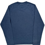 Patagonia Striped Sweatshirt - Medium Blue Cotton