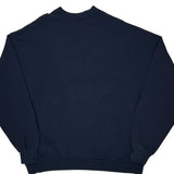 Unbranded Blank Sweatshirt - XL Navy Cotton
