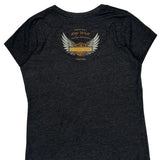 Harley Davidson Graphic T-Shirt - XL Gray Cotton Blend