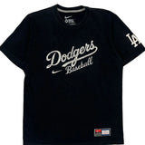 Dodgers Nike Mlb T-Shirt - Medium Black Cotton
